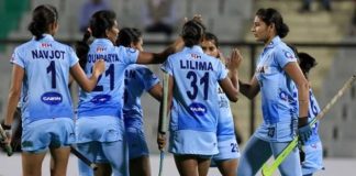 Indian women hockey team beat south korean